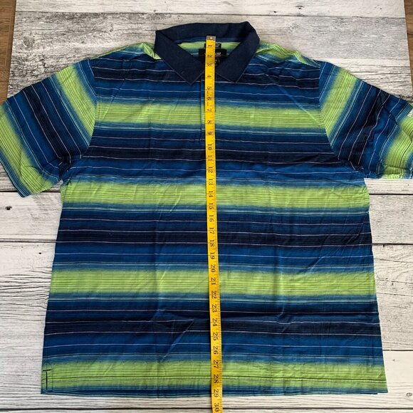 Weir Golf Striped Golf Polo Shirt - Picture 7 of 7